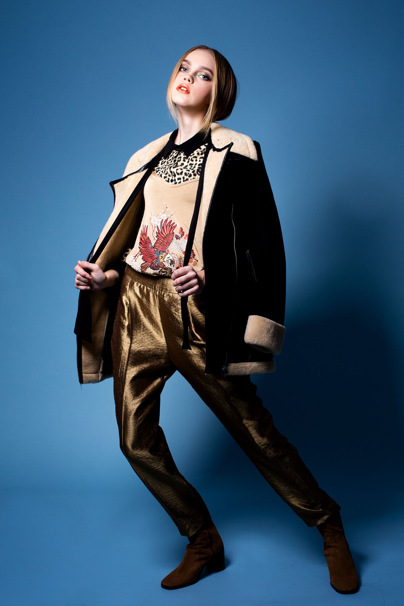 Полина Симонова - аккредитованная модель для участия в подиумных показах на Междунродной Детской Неделе моды